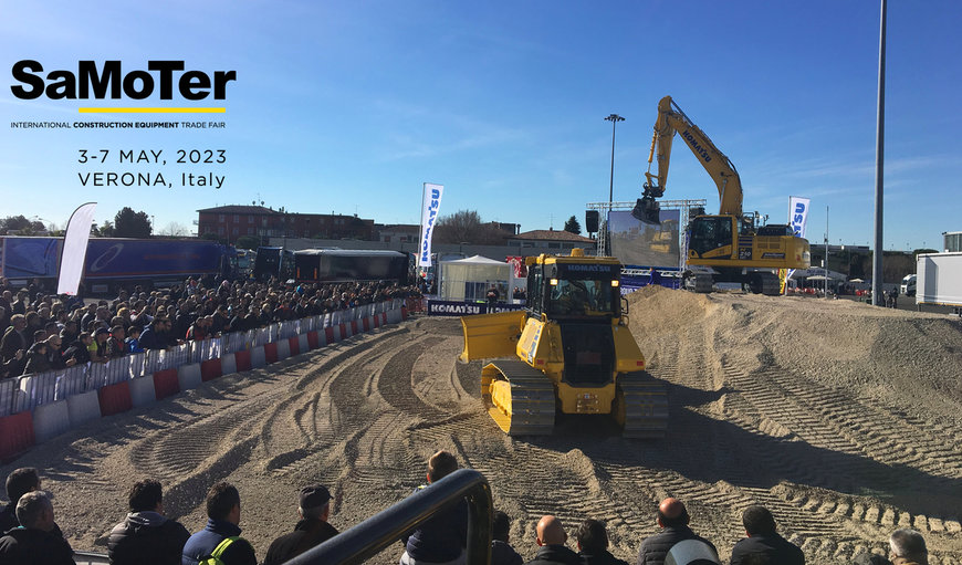 KOMATSU TO SHOWCASE UTILITY AND CONSTRUCTION MACHINES AT SAMOTER 2023